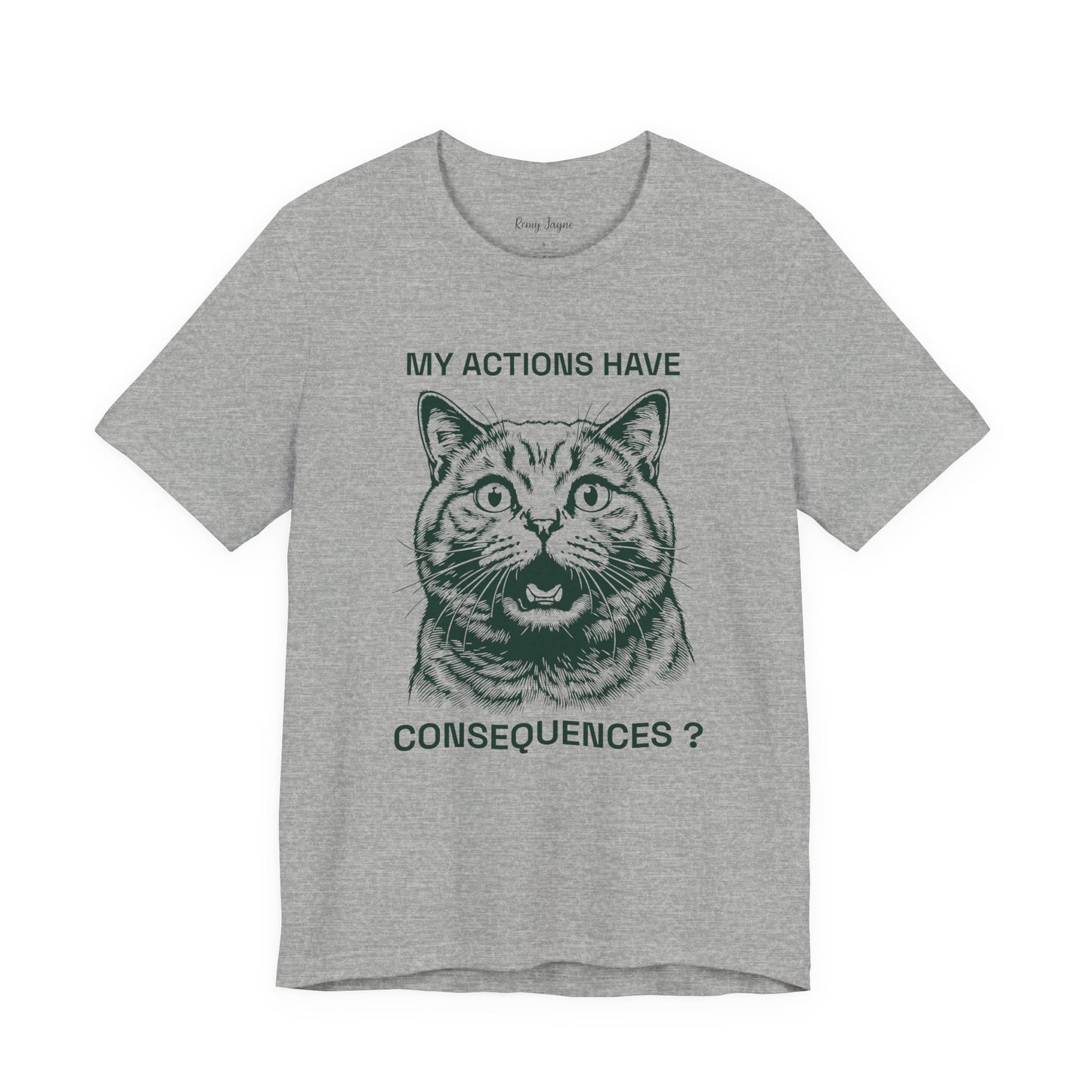 Cat Consequences Tee