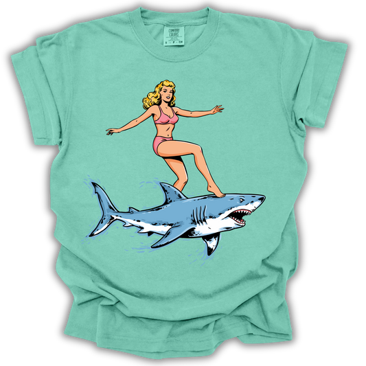 Surfer Girl Shark
