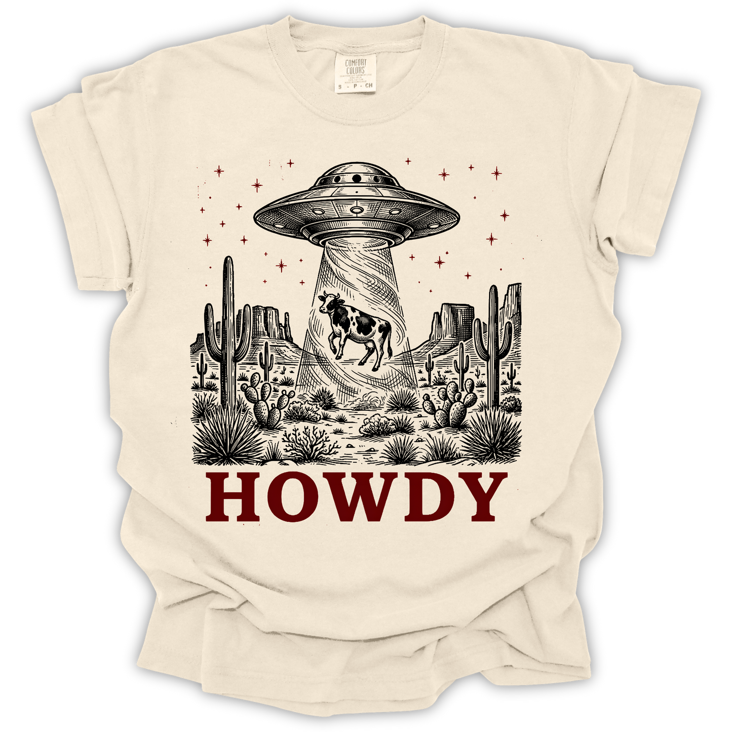 Howdy UFO Cow