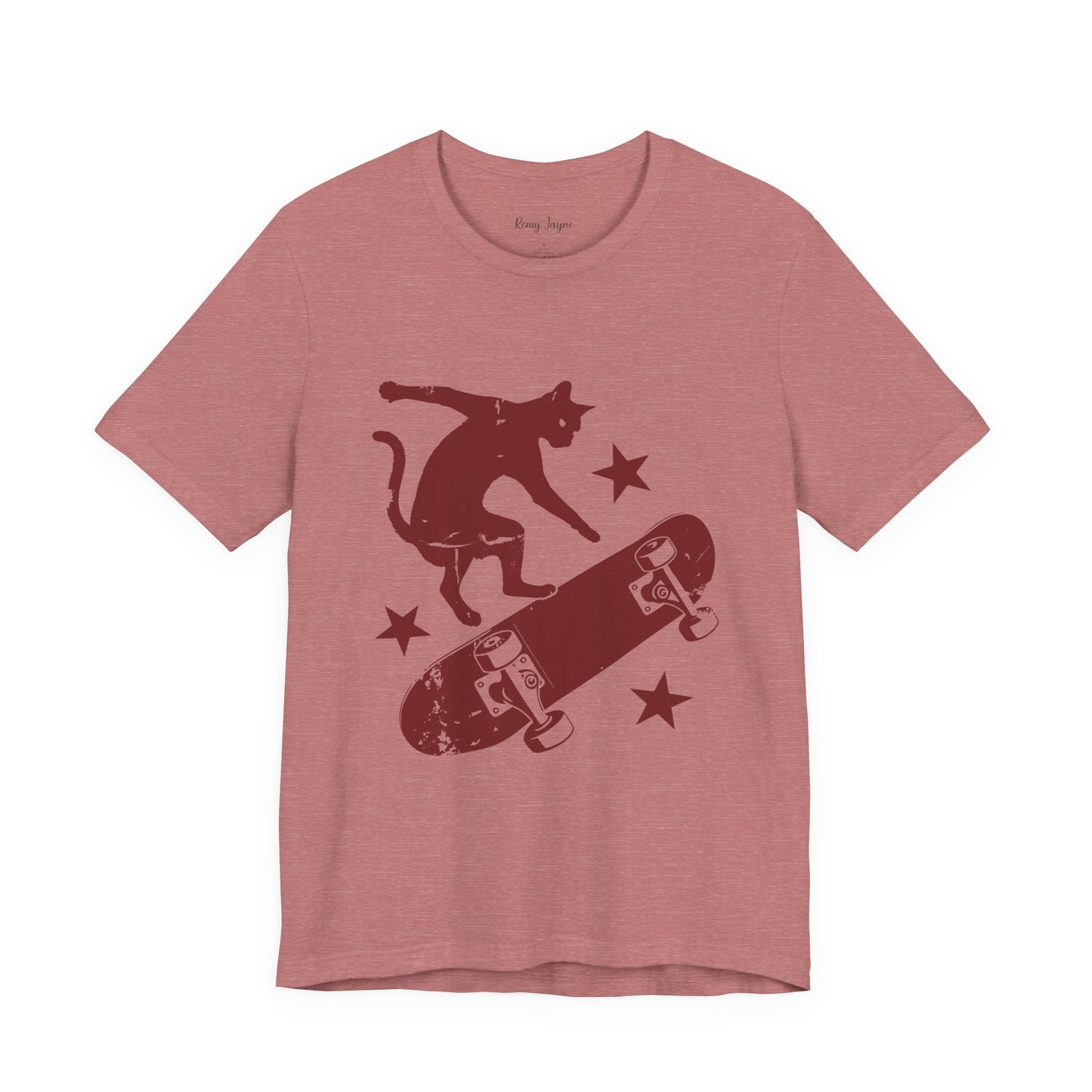 Skateboarding Cat