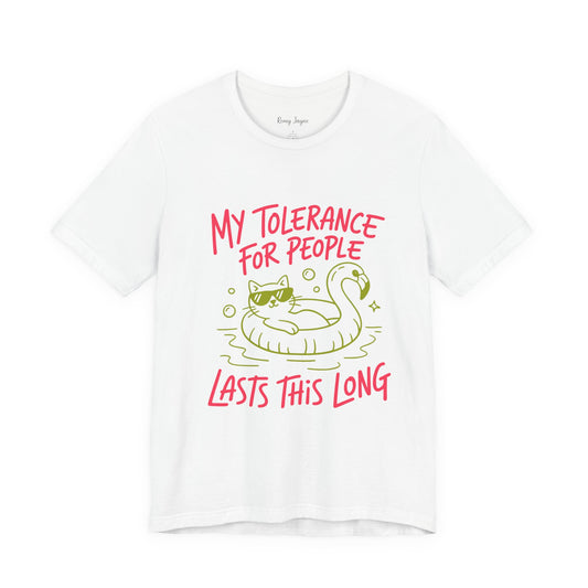 My Tolerance