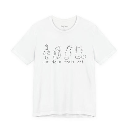 Un Deux Trois Cat Tee