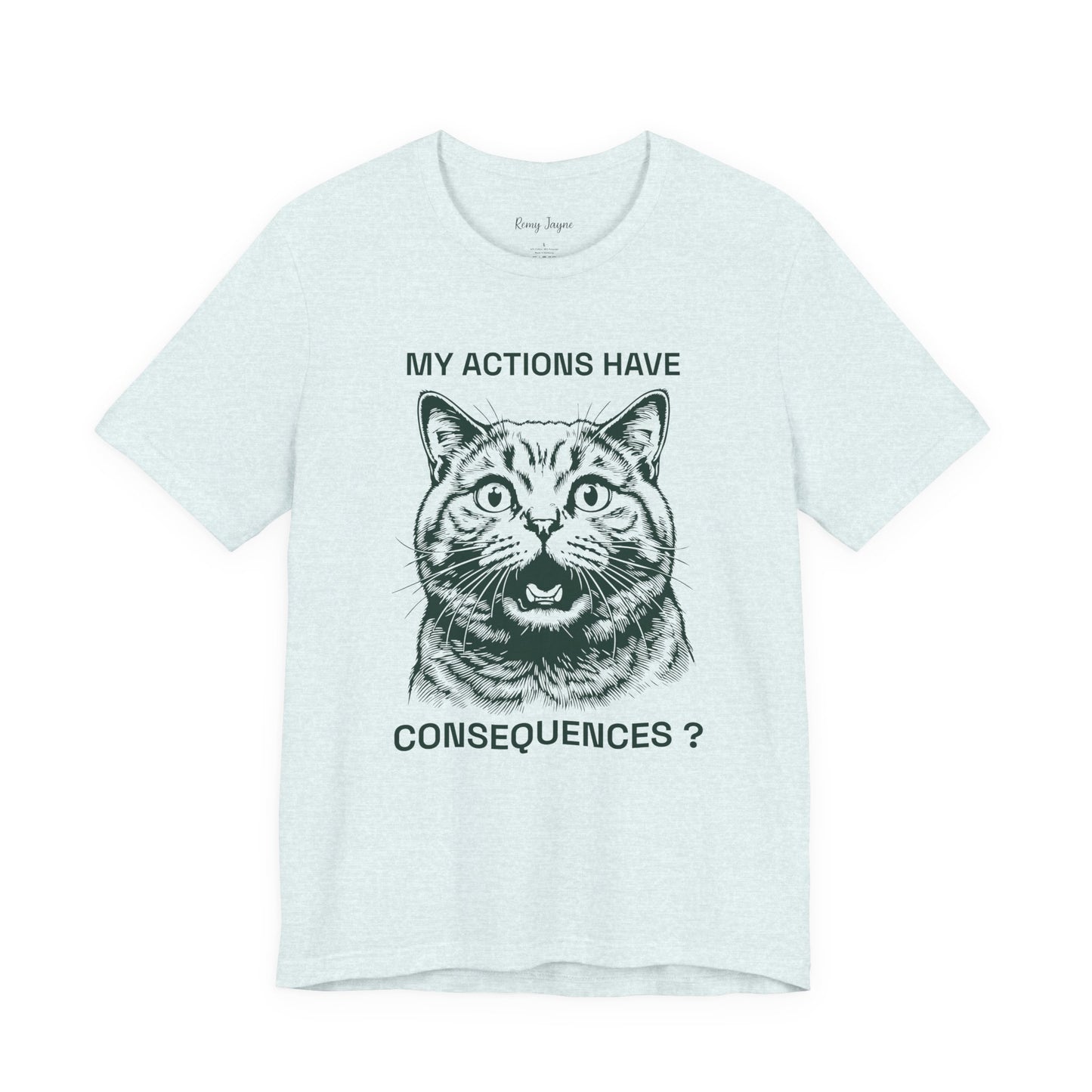 Cat Consequences Tee