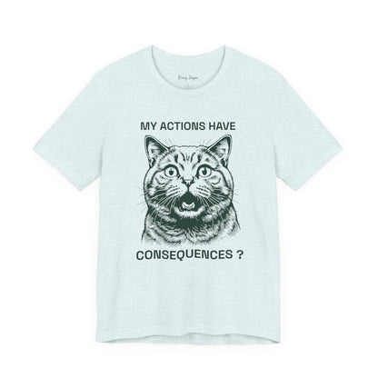 Cat Consequences Tee