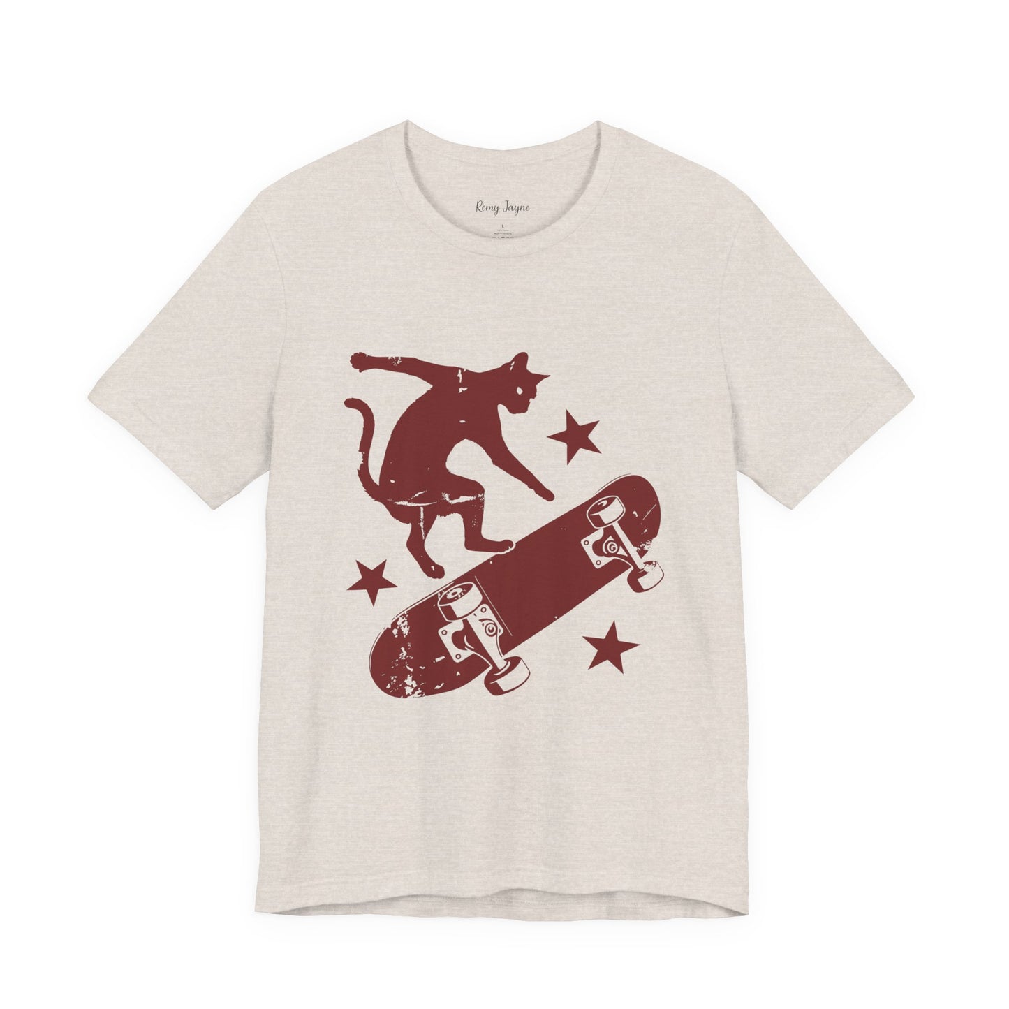 Skateboarding Cat