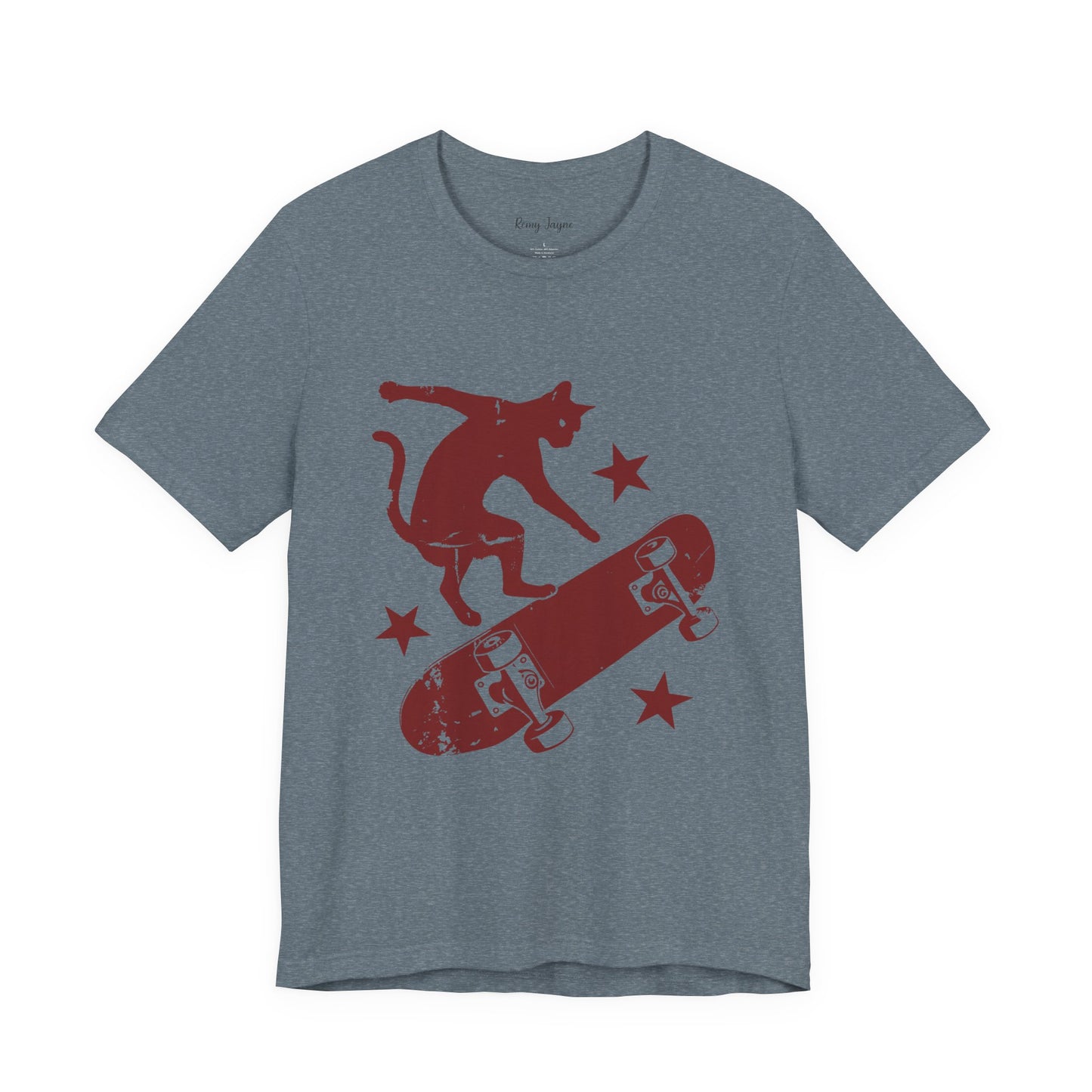 Skateboarding Cat