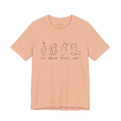 Un Deux Trois Cat Tee