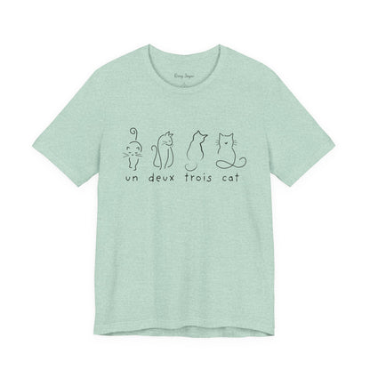 Un Deux Trois Cat Tee