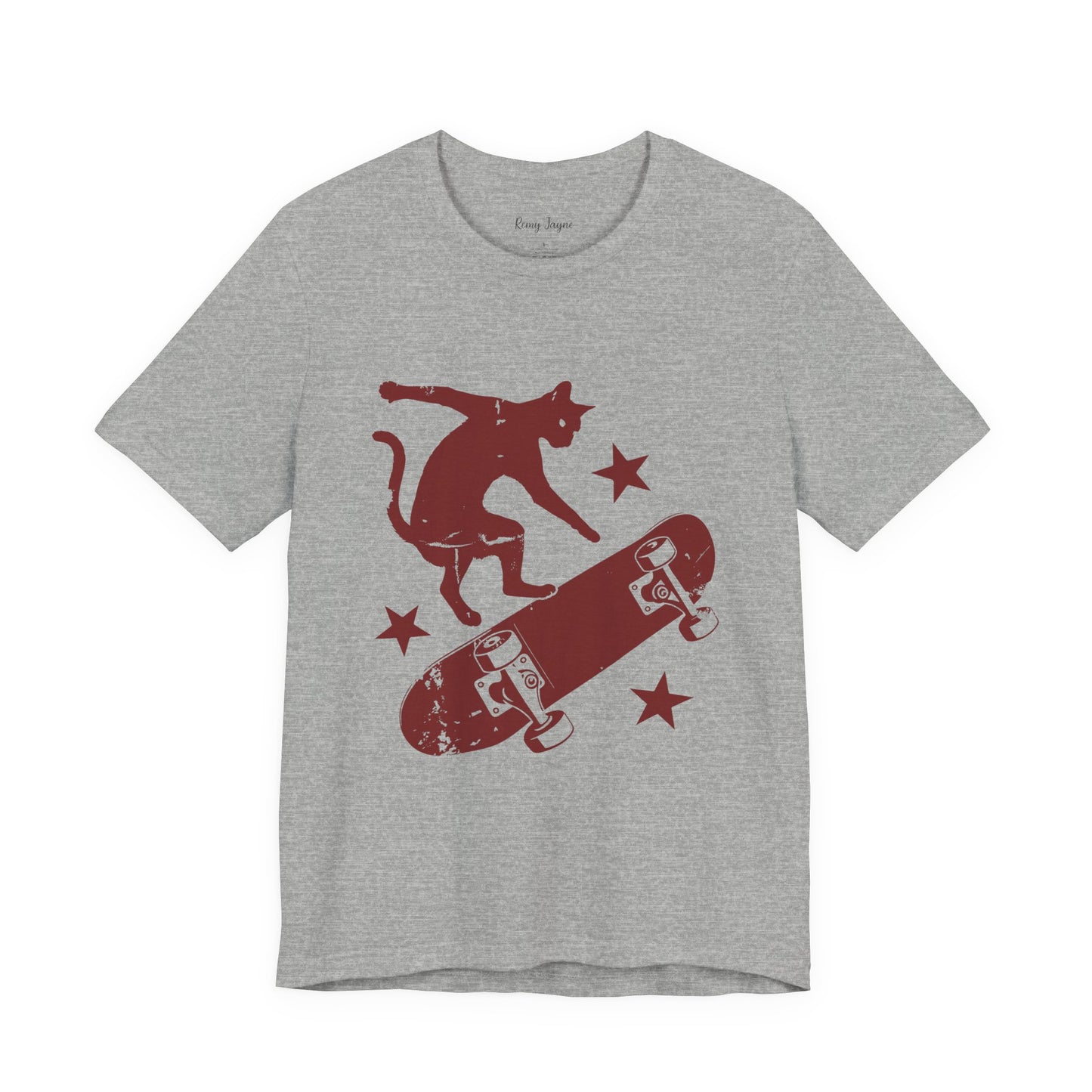 Skateboarding Cat