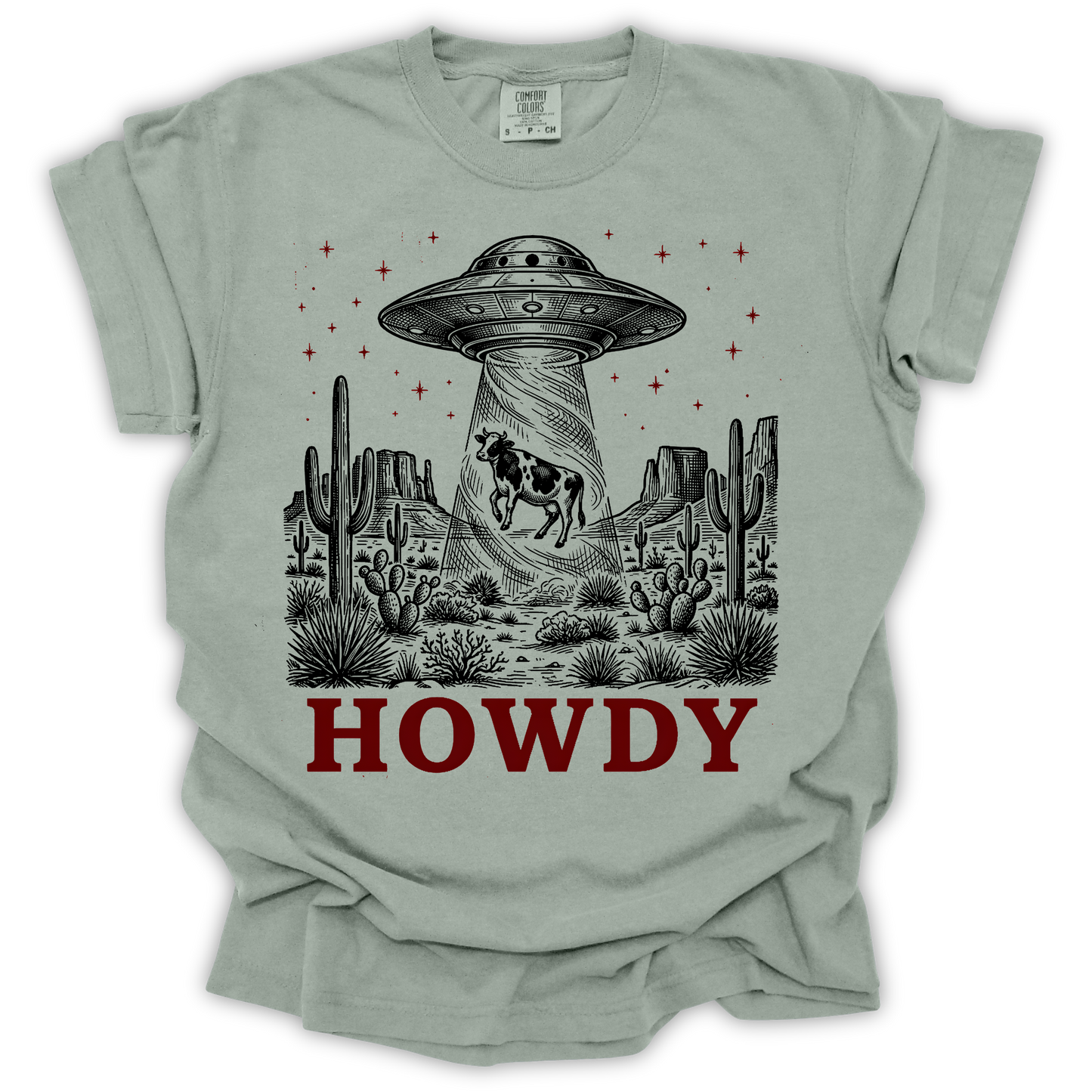 Howdy UFO Cow