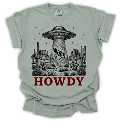 Howdy UFO Cow
