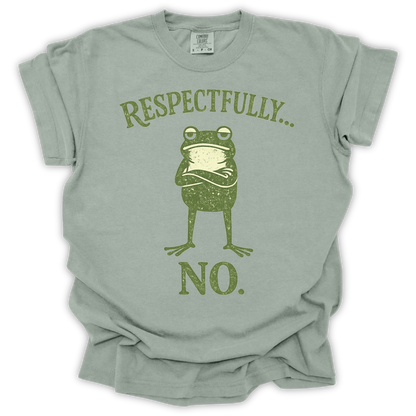 Respectfully...No.
