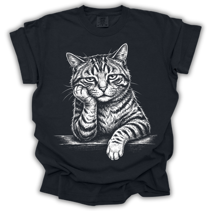 Bored Tabby Cat