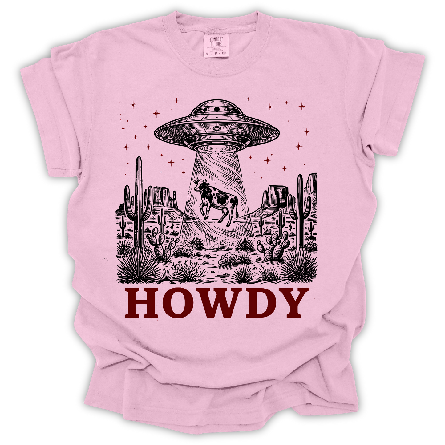 Howdy UFO Cow