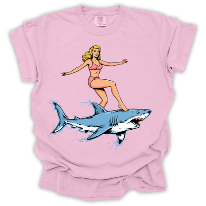 Surfer Girl Shark