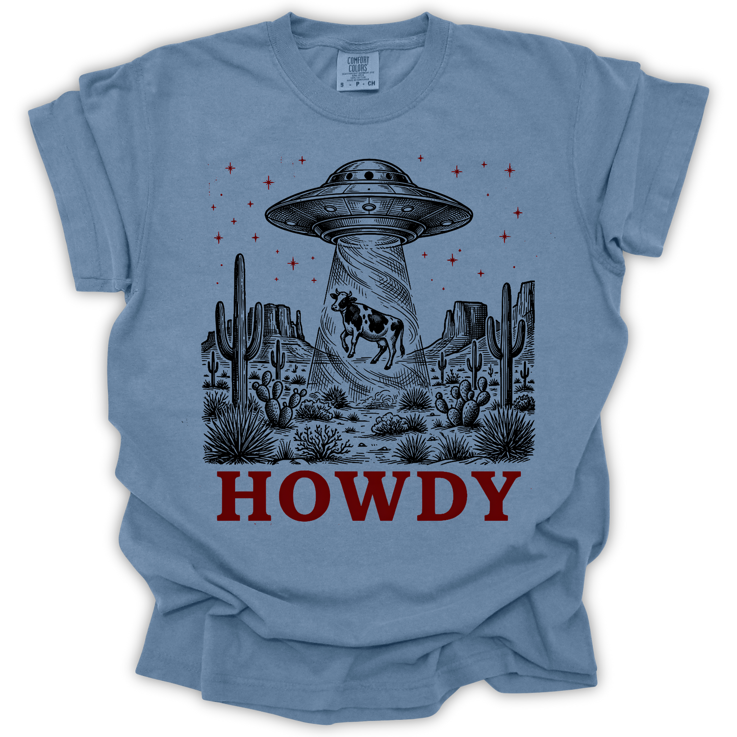 Howdy UFO Cow