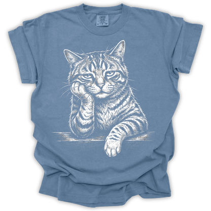 Bored Tabby Cat