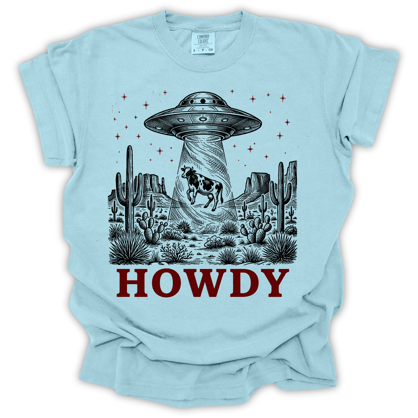 Howdy UFO Cow