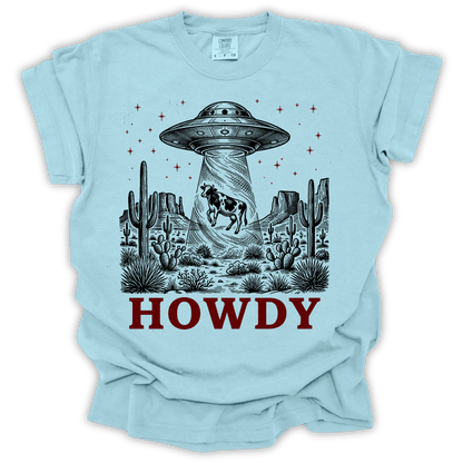 Howdy UFO Cow