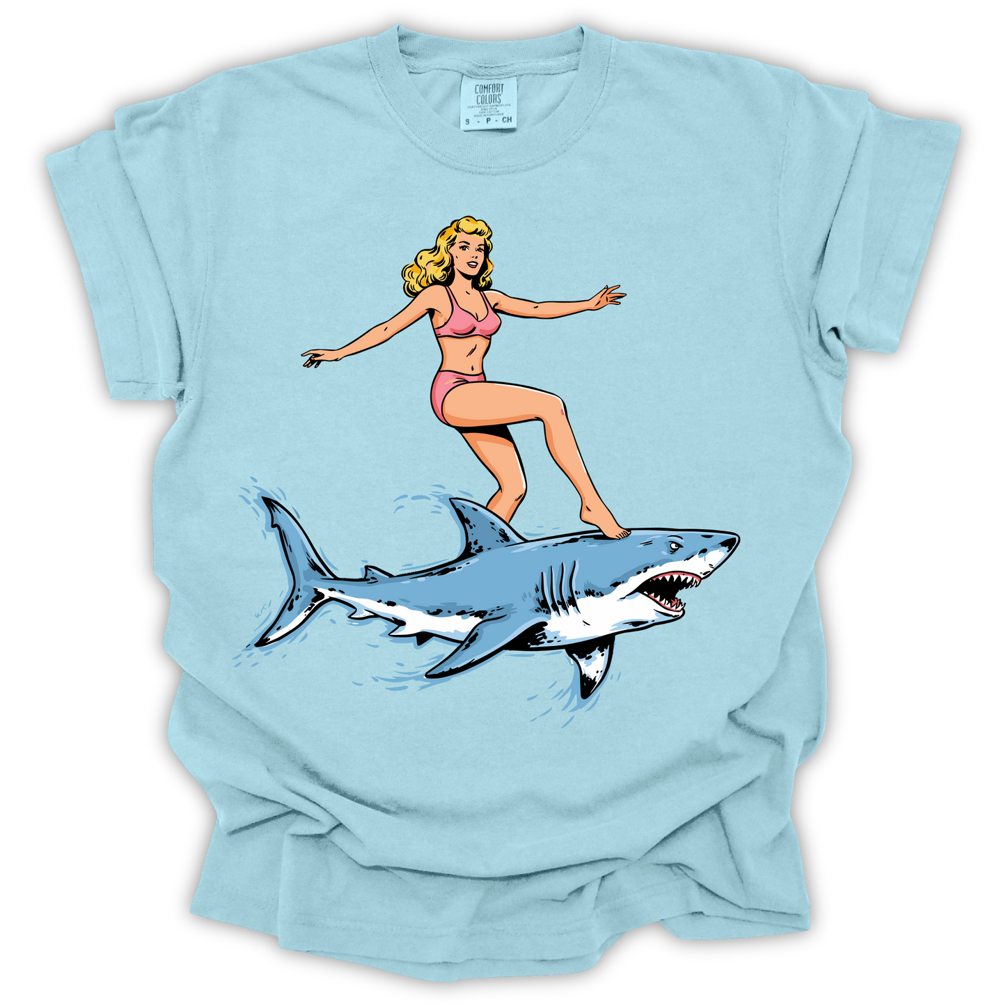 Surfer Girl Shark