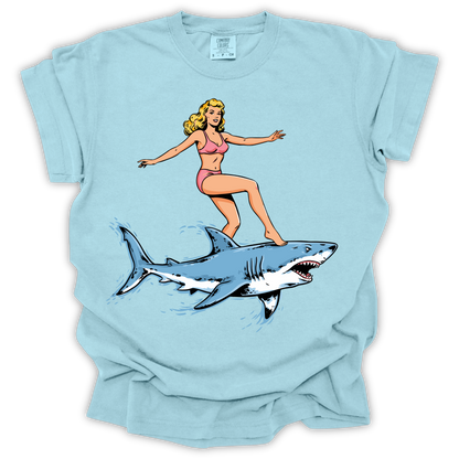 Surfer Girl Shark