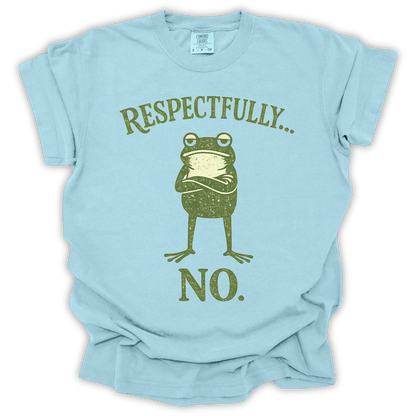 Respectfully...No.