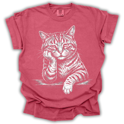 Bored Tabby Cat
