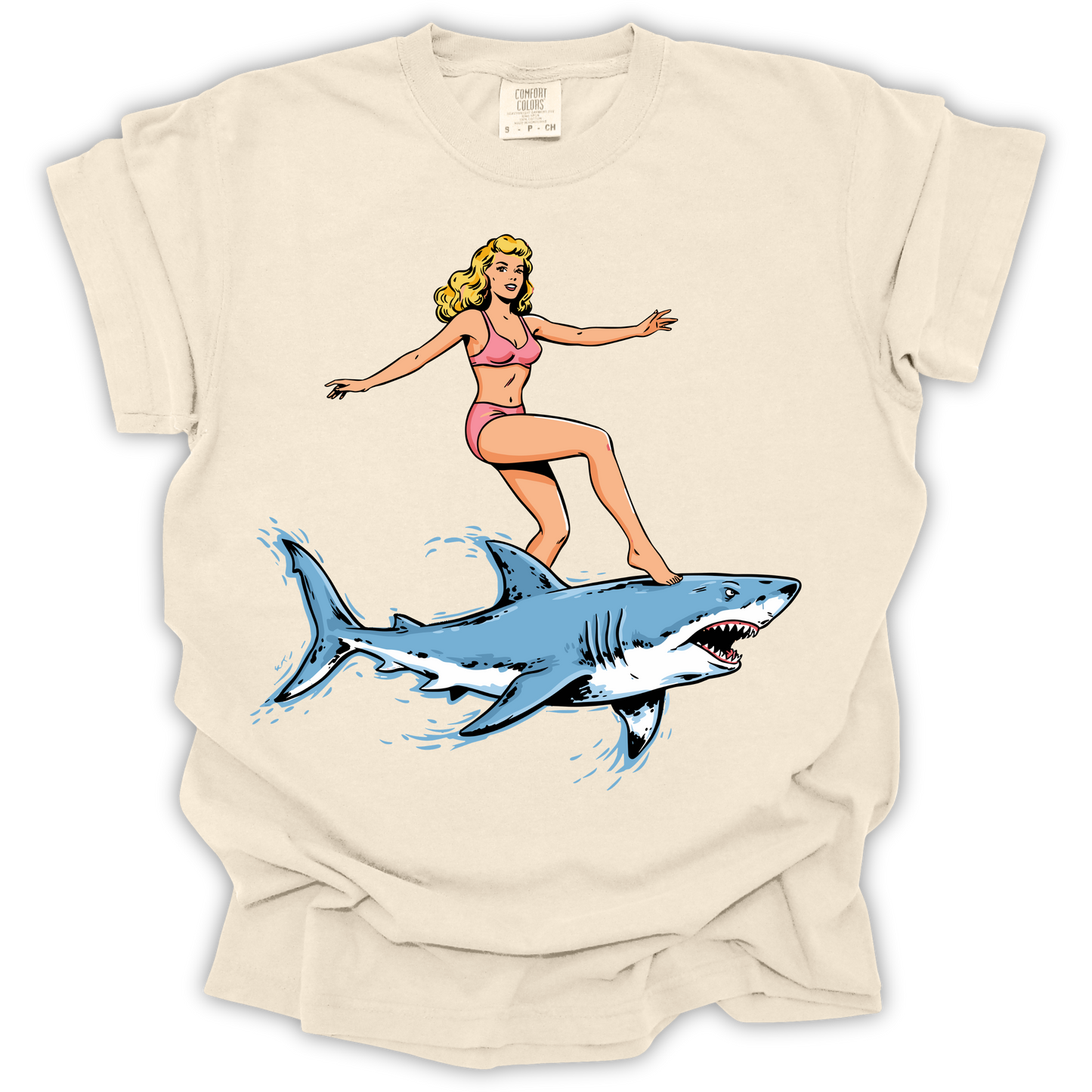 Surfer Girl Shark