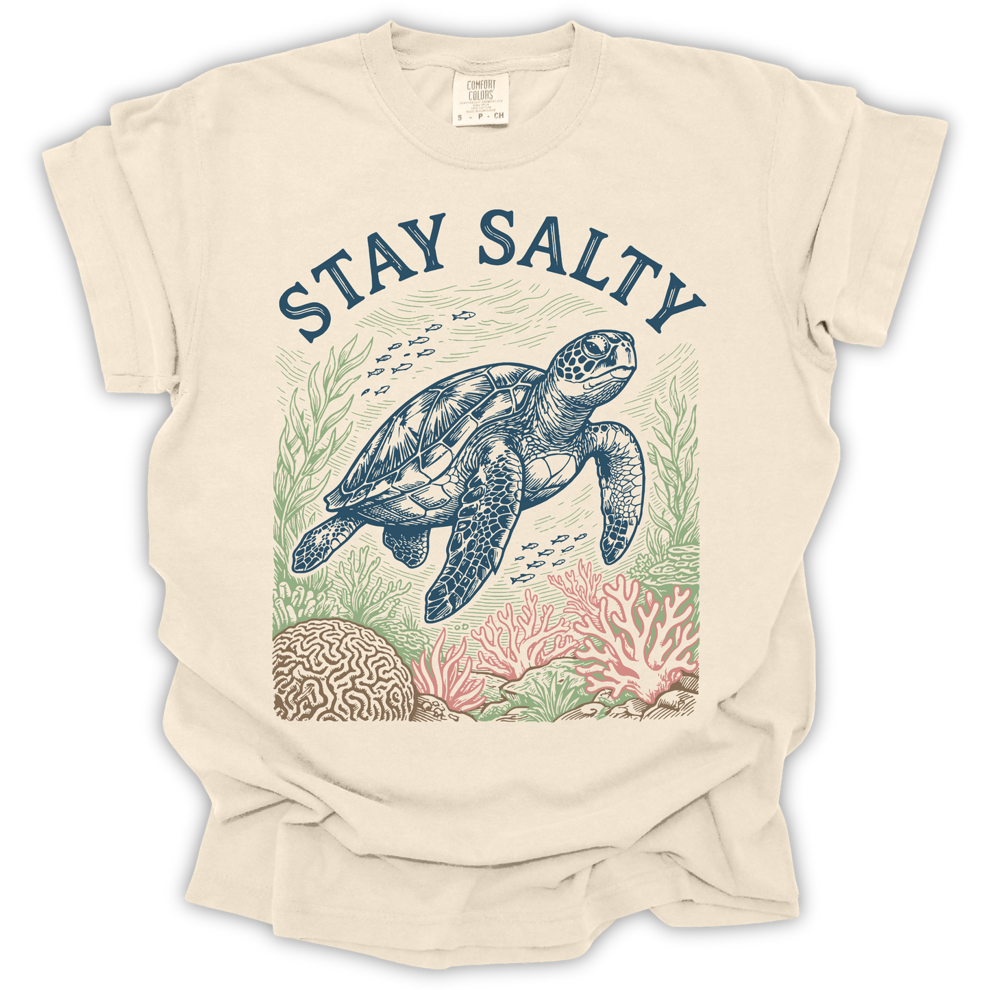 Stay Salty Sea Turtle
