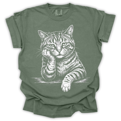 Bored Tabby Cat
