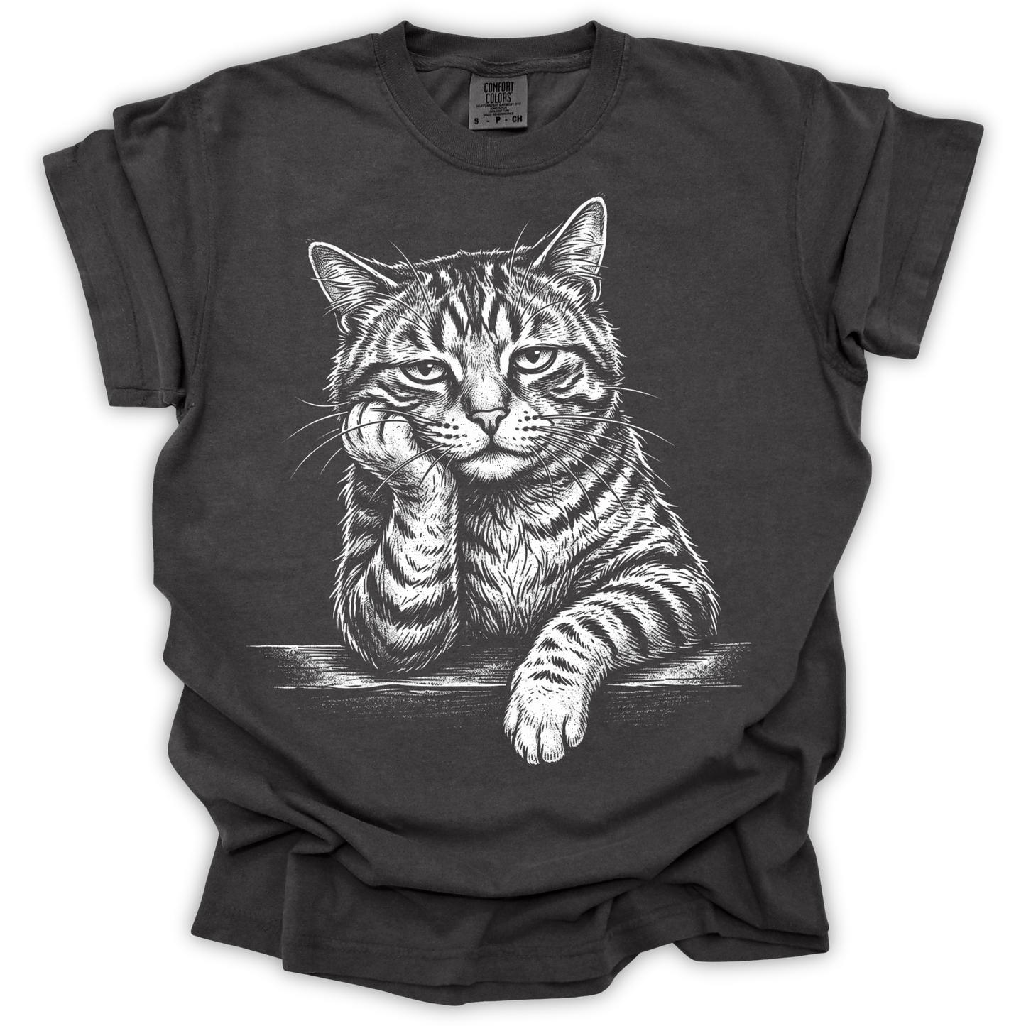 Bored Tabby Cat