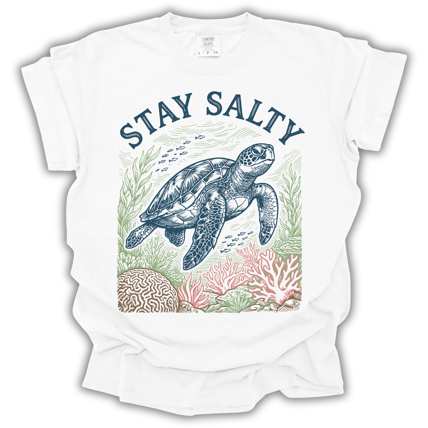 Stay Salty Sea Turtle