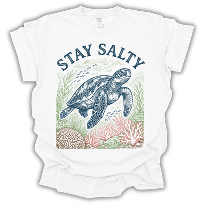Stay Salty Sea Turtle